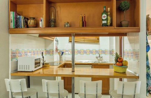 Playa del Aguila Apartment | Apartment "Soraya" on the Beach with Sea Views, Wi-Fi, Pool and Garden