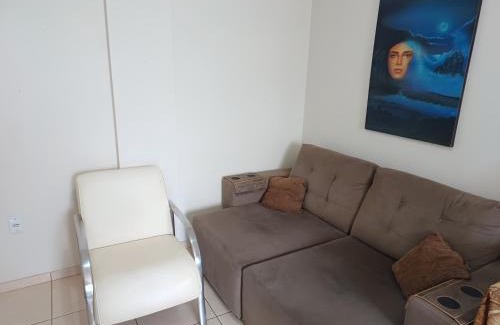 Santo Angelo Apartment | Apart próximo a Unimed, Catedral e HSA de 2 quartos com 2 Ar-cond, mini-Academia e garagem no Centro-sul