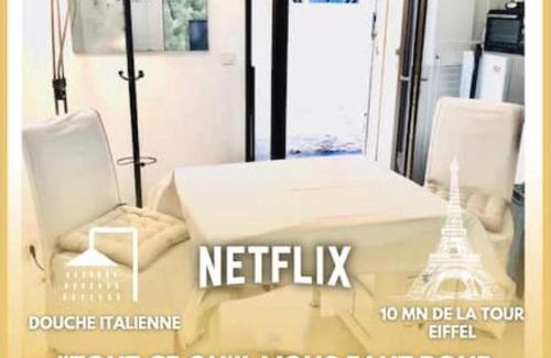 Quartier de Javel Apartment | Apart Privé Parisien LA CASITA avec cuisine équipe -St charles - Near beaugrenelle -Tour Eiffel 75015 PARIS Bel emplacement !