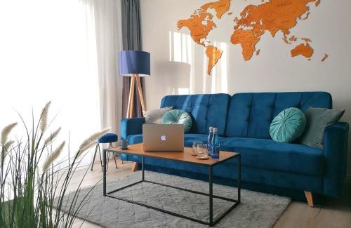 Trzesacz Apartment | Apartament Bella Baltic tuż przy plaży widok morze