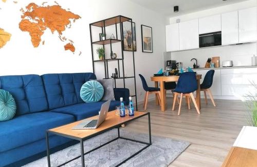 Trzesacz Apartment | Apartament Bella Baltic tuż przy plaży widok morze