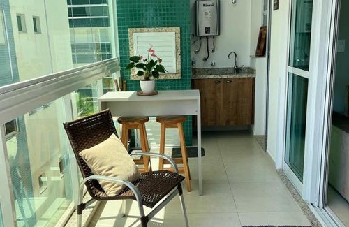 Governador Celso Ramos Apartment | Apartamento na Praia de Palmas com garagem