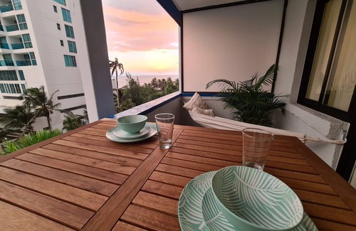 Bocagrande Apartment | Apartamento Portofino 503 Bocagrande Beach