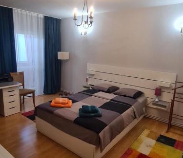 Emanoil Gojdu House | Apartament David Deva - 2 dormitoare & 1 living
