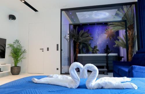 Nowy Sacz Apartment | Apartament Księżycowy z jacuzzi