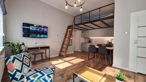 Gniezno Apartment | Apartament Parkowy Antresola