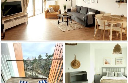 Pobierowo Apartment | Apartament Pinea 410 Pobierowo przy plaży bezpłatny dostęp do basenu i saun 100m od głównej promenady, bezpłatny strzeżony parking!