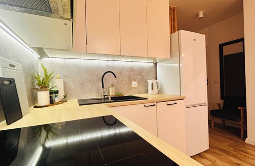 Bielsko-Biala Apartment | Apartament Słoneczny 22 (VAT Invoice) with garage with terrace
