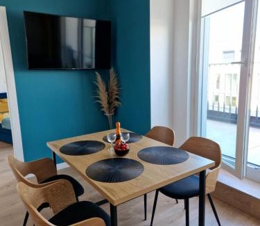 Jastrzebia Gora Apartment | Apartament Turkusowy w Słonecznej Dolinie Jastrzębia Góra