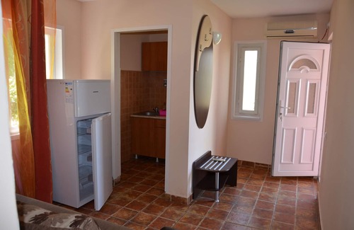 Mamaia-Sat Apartment | Apartament with 2 rooms-open-space,private terrace, 2 pools,near sea.