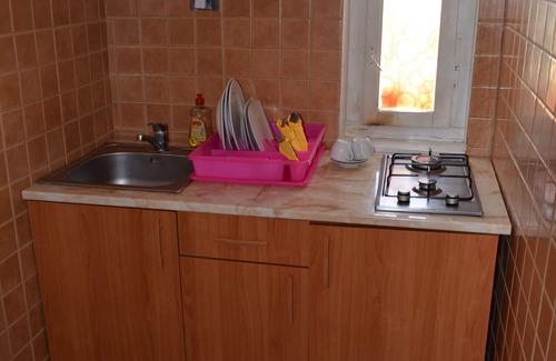 Mamaia-Sat Apartment | Apartament with 2 rooms-open-space,private terrace, 2 pools,near sea.