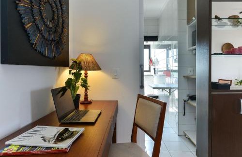 Higienopolis Apartment | Apartamento Aconchegante com Vista Incrível, Piscina e Vaga