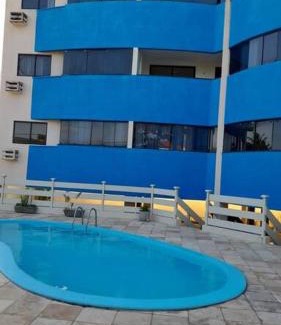 Cotovelo Apartment | Apartamento azul no condomínio Mar de Cotovelo