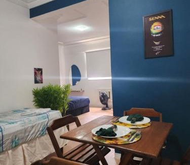 Centro Apartment | Apartamento Moderno Estilo Azul e Verde