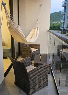 Santa Marta Apartment | Apartamento Celeste a Pasos del Mar y Aeropuerto
