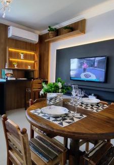 Piratuba Apartment | Apartamento Climatizado Familiar NOVO Ed Lírio do Vale Próx ao Termas de Piratuba SC