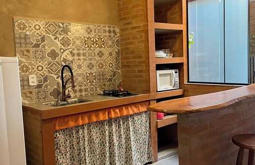 Cunha Apartment | Apartamento com Linda Vista na Zona Urbana, Aceita Pets, com Garagem