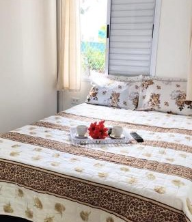 Estufa I Apartment | Apartamento com piscina churrasqueira em Ubatuba