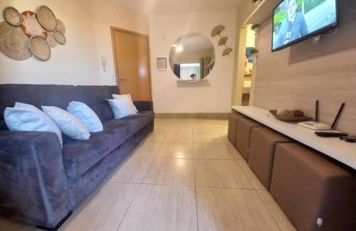 Bandeirantes Apartment | Apartamento com varanda gourmet e churrasqueira Caldas Nova