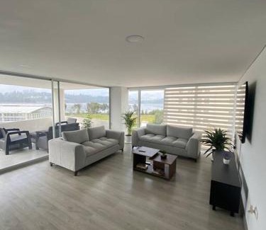 Paipa Apartment | Apartamento con vista al lago.