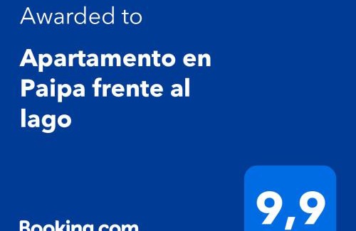 Paipa Apartment | Apartamento en Paipa frente al lago