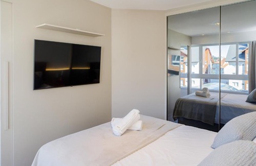 Centro Apartment | Apartamento encantador com lareira interna no Centro de Canela