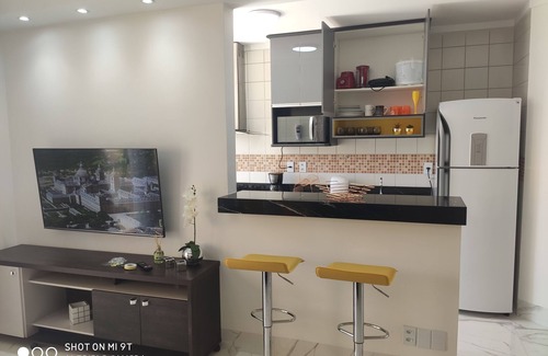 J Jeriquara Apartment | Apartamento Espetacular Prive das Thermas Parque Aquático 7 Piscinas