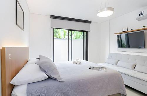 Cristo Rei Apartment | Apartamento garden super moderno próximo ao Jardim Botanico e à Rodoviária - Cama Queen/WIFI/Ar Condicionado