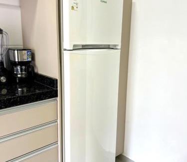 Vila Industrial Apartment | Apartamento Inteiro - 2 Quartos com AC - Wifi 1000mb - Piscina - 1 Vaga de Garagem - Elevador - Sacada Gourmet - Indicado para Grupos, Hospedes a Trabalho, Família e Pets