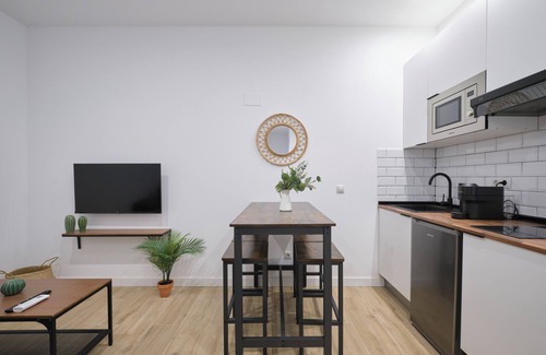 Palos de la Frontera Apartment | Apartamento New, Centro, Atocha, Wifii, A/C
