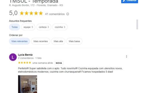 Floresta Apartment | Apartamento Novo na Melhor Localização de Gramado!