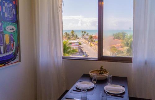 Jacarecica Apartment | apartamento vista mar 2 quartos estacionamento gratis Netflix e self check in