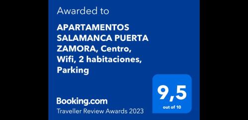 Oeste Apartment | Apartamentos Salamanca Puerta Zamora, Centro, Wifi con salón y 2 dormitorios, Parking