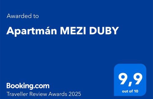 Osecna Apartment | Apartmán MEZI DUBY