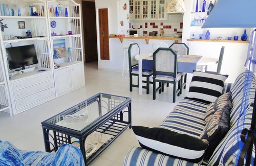 San Juan de los Terreros Apartment | Apartment with pool on the beachfront. Stunning views, Internet, A/C,