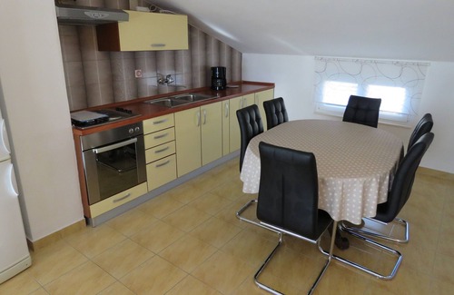 Biograd na Moru Condo | Apartmani Gloria -Leon, top location, large apartment with terrace 50m2 and sea view