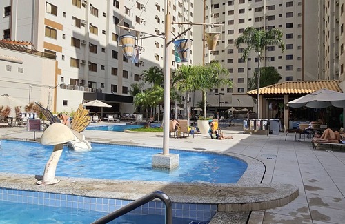 Prive das Caldas Apartment | Apartment at Thermas Boulevard Suíte Hotel, Excellent location!