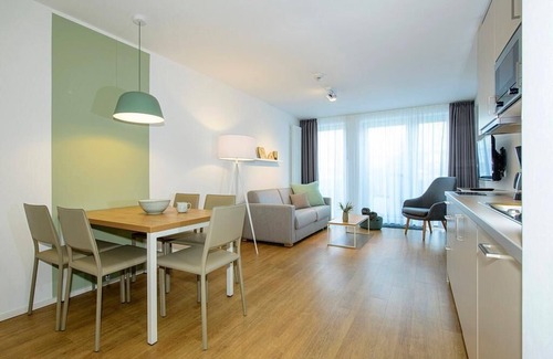 Langeoog Apartment | Apartment mit Terrasse, Strandkorb & Saunanutzung - Toll für Familien mit Hund!