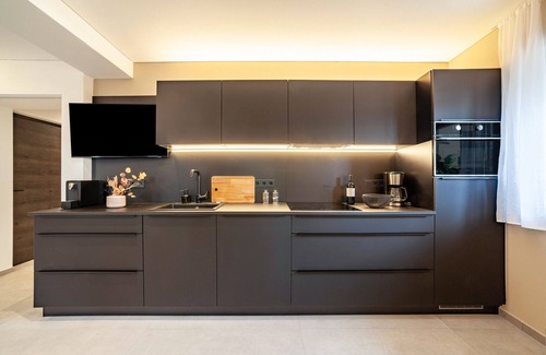 San Martino in Passiria Apartment | Apartment "Maja" with Mountain View, Private Garden & Wi-Fi