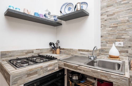 Santa Teresa di Gallura Apartment | Apartment "Valentina" with Sea View, Private Balcony, Wi-Fi & Private Courtyard