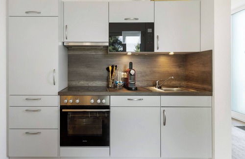 Rielasingen-Worblingen Apartment | Apartment 'Studio Im Grünen Und Bodenseenähe' with Private Garden and Wi-Fi