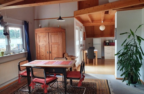 Wutoeschingen Apartment | Apartment 'Ferienwohnung Wutachtal' with Shared Garden, Balcony and Wi-Fi