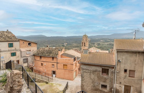 Estopinan del Castillo Apartment | Apartment 'Ca L'estall' with Mountain View