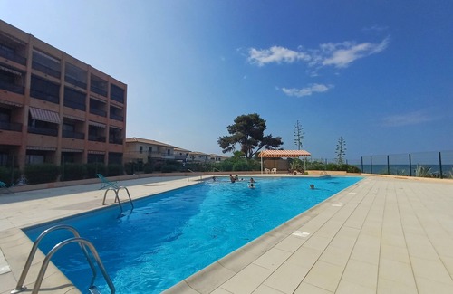 Santa-Lucia-di-Moriani Apartment | Apartment in private residence with swimming pool and sea 4 beds bathroom