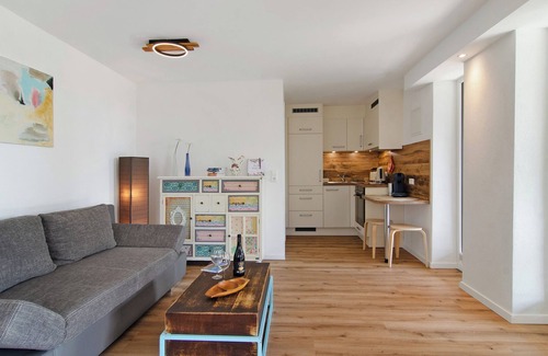 Herdwangen Schoenach Apartment | Apartment '1' with Shared Terrace, Shared Garden and Wi-Fi