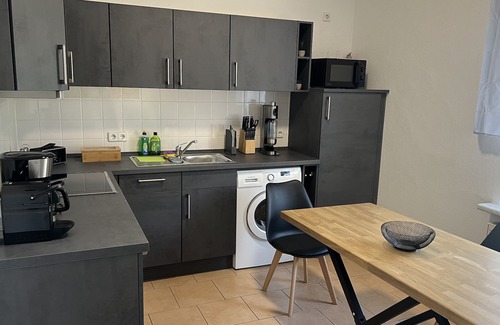 Schipkau House | Apartment "1 - Haus Lausitzring" with Private Terrace & Wi-Fi