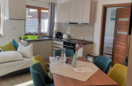 Assachberg Apartment | apartment 2 - 2 bedrooms, shower, toilet - snow crystal