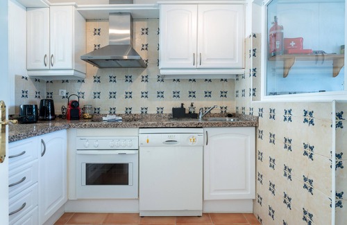 La Cala de Mijas Apartment | Apartment "228 Arruzafa Playa la Cala de Mijas" with Sea View and Wi-Fi