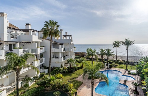 La Cala de Mijas Apartment | Apartment "228 Arruzafa Playa la Cala de Mijas" with Sea View and Wi-Fi