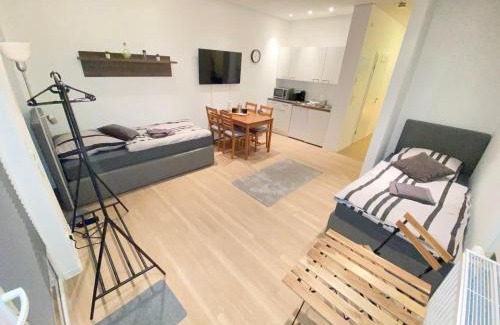 Goch Apartment | Apartment - 3 Einzelbetten - Stellplatz - Netflix